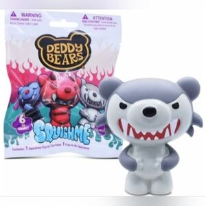 Deddy Bears SquishMe Sealed Blind Bags Squishy Fidget Sensory Soft Set Of 3 Bags